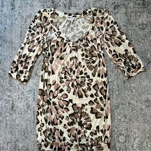 Trina Turk Silk shift dress